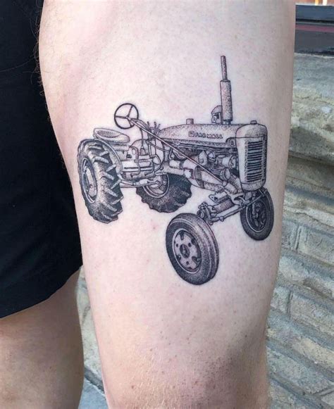 tractor tattoo